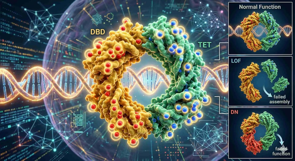 從結構到機制分類：用 AlphaMissense 和 FoldX 預測 TP53 突變是「顯性抑制型」還是「功能喪失型」——一個預先註冊的陰性結果